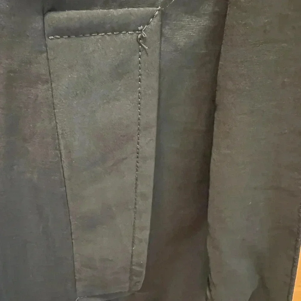 LITA by Ciara Elevate Trench Coat Black Size Medium - Picture 5 of 9